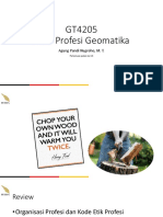 GT4205 Etika Profesi Geomatika - APN - 4-5
