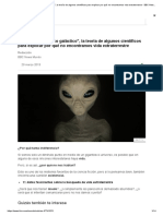 Qué Es El - Zoológico Galáctico - , La Teoría de Algunos Científicos para Explicar Por Qué No Encontramos Vida Extraterrestre - BBC News Mundo