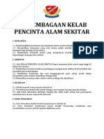 Perlembagaan Kelab Pencinta Alam Sekitar