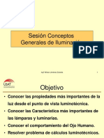 Sesión #1 Conceptos y Definiciones Fundamentales de Alumbrado PDF