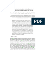 A Quantitative Analysis of The Impact of Arbitrary Blockchain Content