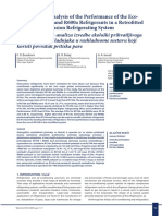 Experimental Analysis of The Performance PDF