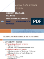 Road Administration and Finance