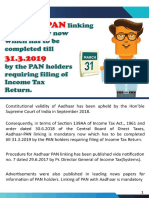 Aadhaar With PAN 31 Mar19 V1 PDF