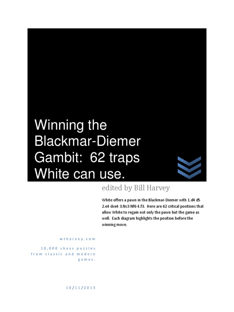 Winning Traps in Blackmar-Diemer Gambit | PDF | Chess Competitions ...