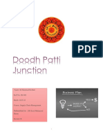 Doodh Patti Junction Business Plan + Lean Canvas