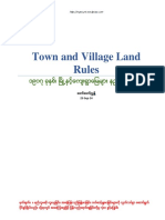 Burma (Myanmar) town and village law