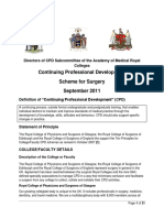 CPD Guidance For Surgeons