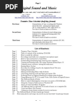Download Sound Workshop Handouts 35 Pages by Tom OHaver SN4036997 doc pdf