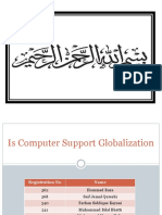 Is Computer Support Globalization2