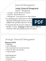 Strategic Financial Management