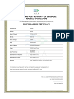 Last Port Clearance PDF