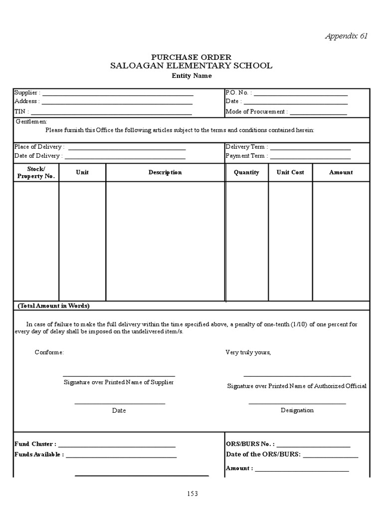 Appendix 61 PO | PDF | Economies | Business