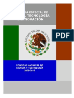 Programa Especial de Ciencia Tecnologia e Innovacion Tecnológica 2008-2012