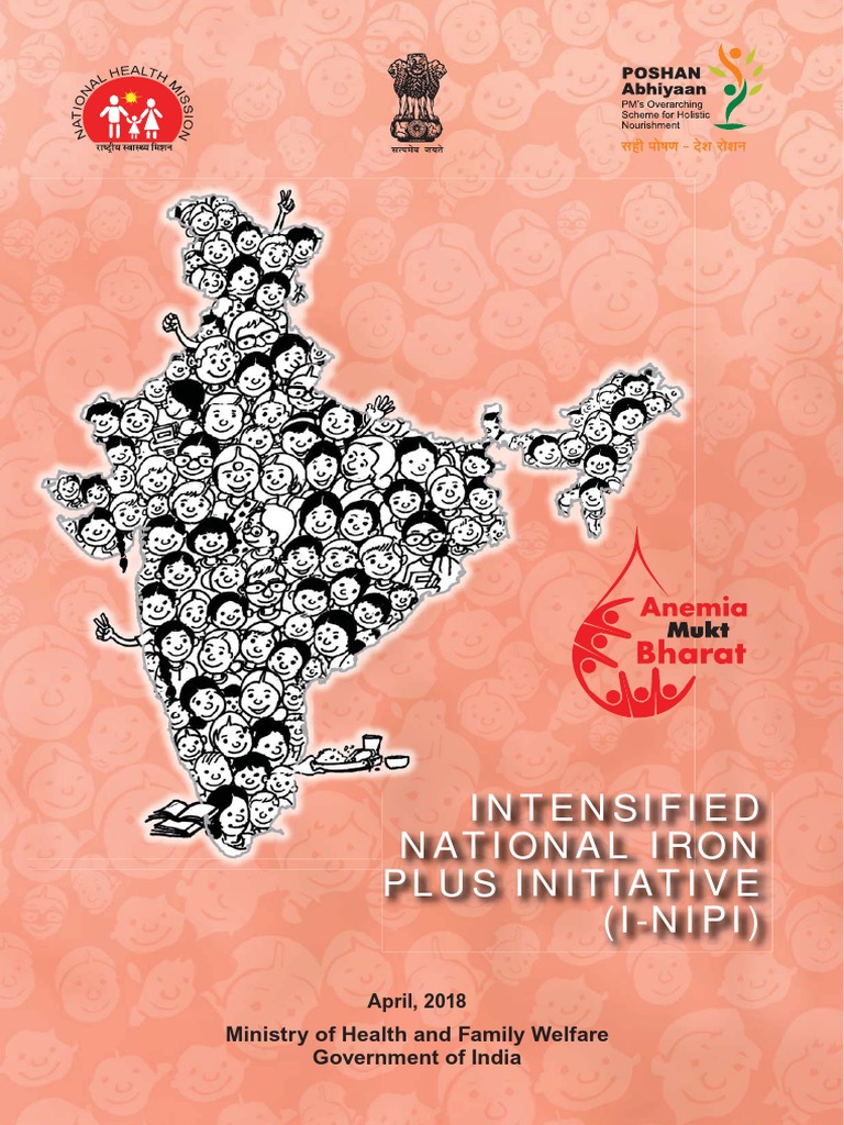 Anemia Mukt Bharat Brochure English Pdf Pregnancy