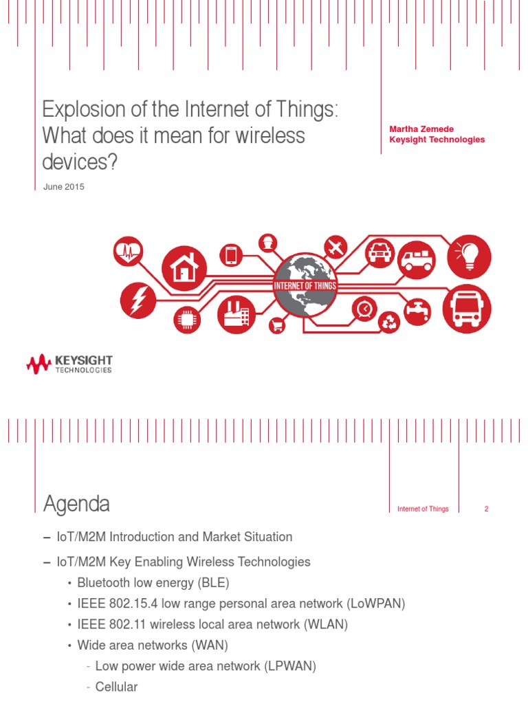 Explosion of The of Things What Does It Mean For Wireless