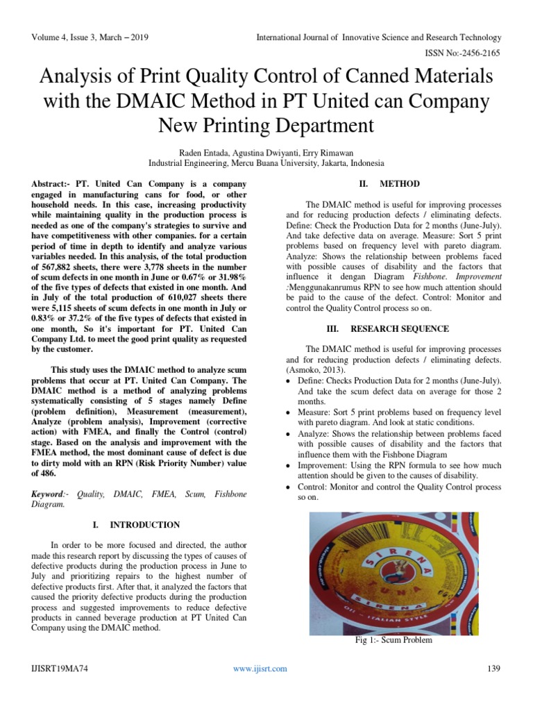Print Quality Control Analysis | PDF | Six Sigma | Nature