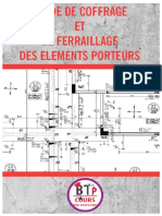 Etude de Coffrage Et de Ferraillage Des Elements Porteurs PDF