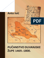 Pucanstvo Duvanjske Zupe 1469.-1800. Pri