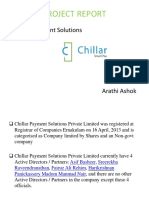 Project Report: Chillar Payment Solutions