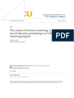 The Content of Electronic Mentoring A ST PDF