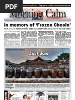 Download Morning Calm Korea Weekly October 29 2010 by Morning Calm Weekly Newspaper SN40371357 doc pdf