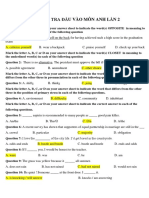 Đáp Án Av - Test 2 PDF