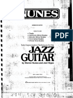 Warren Nunes Jazz Guitar Improvisationpdf PDF