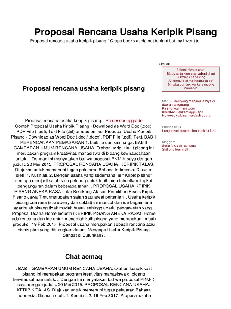 Proposal