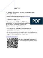 GTedeschi - Prospective Revision of Precedent PDF