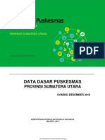 Data Dasar Puskesmas Sumut 2016 PDF