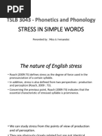 Stress in Simple Words