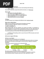 CSS and CSS3 Notes.docx