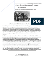 Frederick Douglass From Slavery To Freedom 1230 Passage and Questions