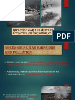 IMPACT of WAR and Military Activities on ENVIRONMENT [Autosaved]