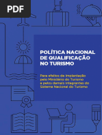 Política Nacional de Qualificação no Turismo
