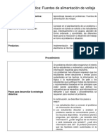 Aprendizaje Basado en Proyectos - Fuentes de Alimentación de Voltaje