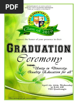 Graduation Invitation 