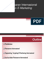 11.12. Pemasaran Internasional Dan E-Marketing