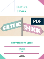 Culture Shock: Conversation Class