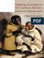COWIE, H. Exhibiting Animals in Ninettenth-Century Britain PDF