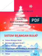 Sistem Bilangan Bulat