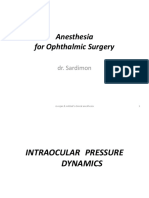 Anesthesia For Ophthalmic