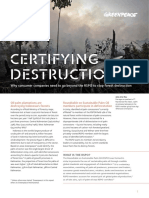 RSPO Certifying Destruction PDF