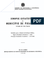 IBGE.1940, Piracicaba (Algumas Estatísticas)