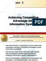 Achieving Competitive Advantage With Information Systems
