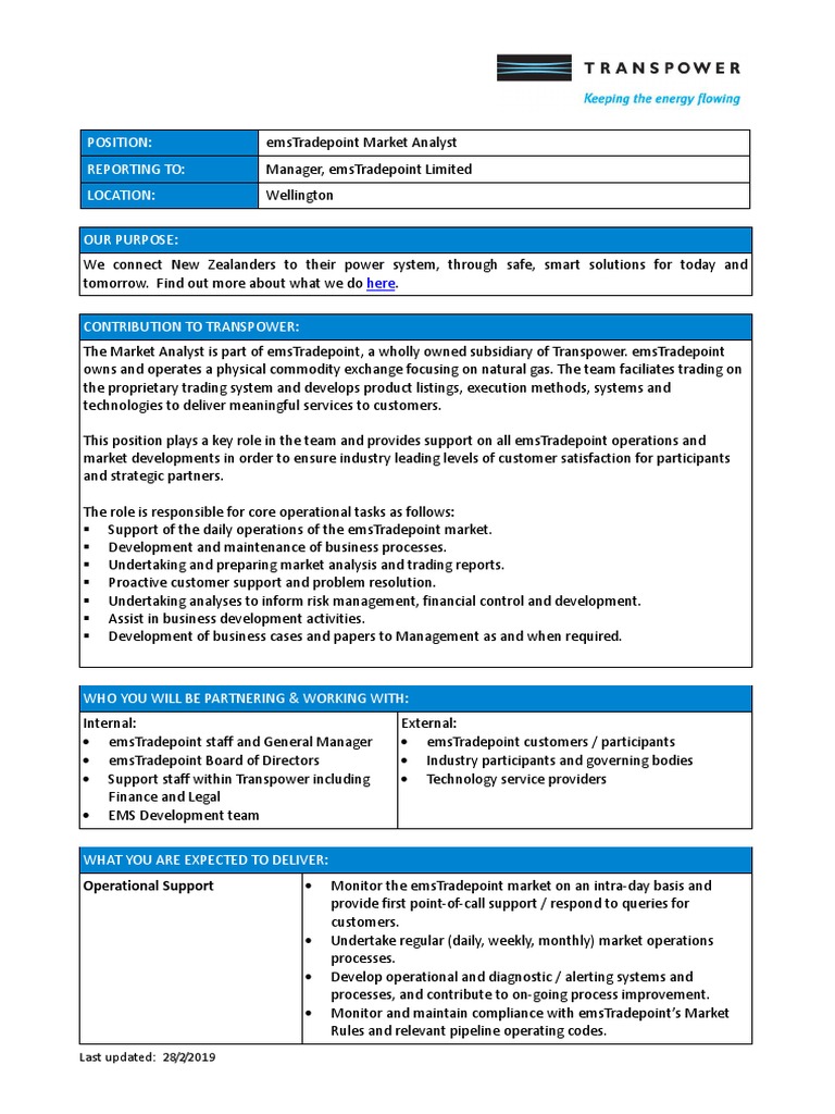 Position: Reporting To: Location: Our Purpose:: Operational Support ...