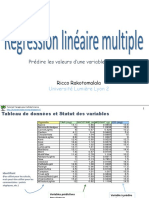 Regression Lineaire Multiple PDF