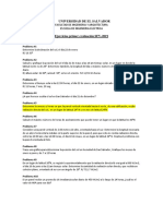 2019 Problemas Parcial # 1 FV