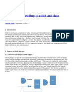 Design Faults Leading To Clock and Data Glitches PDF